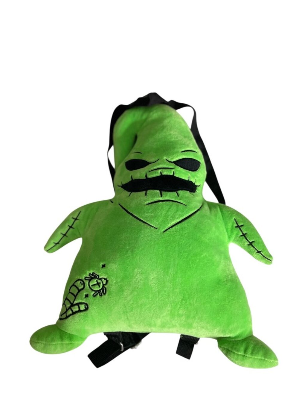 Oogie Boogie Plush Backpack With Adjustable Straps And Zipper